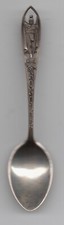1915 Sterling Souvenir Spoon from Honolulu Hawaii Stamped H. Culman picture