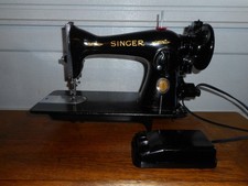 CENTENNIAL EDITION SINGER SEWING MACHINE MODEL 15-91, SERVICED,  #AK491855 picture