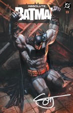 SIGNED SNYDER ABSOLUTE BATMAN #22 ARIEL OLIVETTI EXCLUSIVE W COA MINT picture
