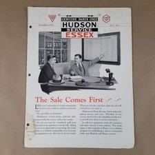 1927 Hudson Essex Genuine Parts Service Dealer Internal Brochure Vol 1 No 2 picture