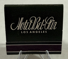 Rare Vintage Matchbook Hotel Bel Air Los Angeles California Matches Unstruck picture