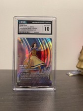 2024 DISNEY LORCANA SHIMMERING SKIES ENCHANTED SNOW WHITE FAIRHEARTED CGC 10 picture