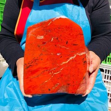 13.72LB TOP Natural RedJasper Quartz Crystal mineral specimen Healing Decoration picture