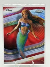 2025 Topps Chrome Disney Ariel (Live Action) Red Refractor /5 picture
