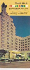 1960's The Sea Isle Hotel Miami Beach Florida Brochure picture