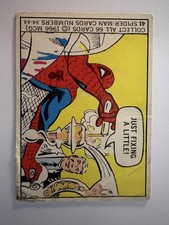 1966 #41 Donruss Marvel Spider-Man RC Rookie Just Fixing A Little picture