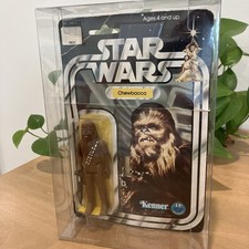 Kenner Vintage Star Wars Chewbacca Action Figure 1977 MOC 12 Back Card Carded picture