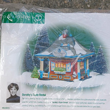 Department 56 Heritage Village Dorothy's Skate Rental Porcelain Lighted picture