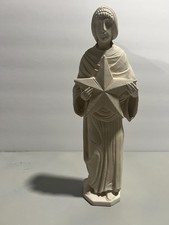 Vintage Facsimiles Ltd Nashua Chalkware Angel Holding Star Figurine Wall Plaque picture