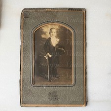 Antique Studio Portrait African American Boy Top Hat Boutonniere Gloves & picture