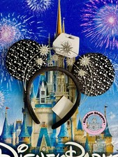 2026 Disney Parks Stars & Rhinestone Celestial Jeweled Minnie Ears Headband New picture