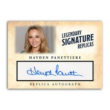 Hayden Panettiere Herose Replica Autograph Signature Collectible Card picture