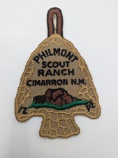 Philmont Scout Ranch Arrowhead Trek Patch 1992 BSA Cimarron NM picture