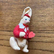 Original signed GLADYS BOALT RABBIT ORNAMENT BUNNY 1983 picture