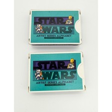 Lot of 2 Star Wars Artist Series Alphabet Playing Cards 2022 Karen Hallion Deck picture