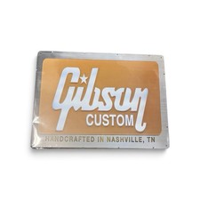 Reissue Gibson Custom Guitars Advertisement Sign picture