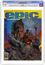 Epic Illustrated #2 CGC 9.8 1980 0957057004 picture