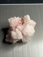 pink halite crystal cluster Weight 1.8 Oz  picture