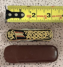 Vintage KIE SWEDEN Mini Thin Knife Knives Norwegian America Line NAL Gentleman picture