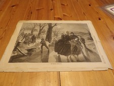 1862 Winslow Homer, The Skating Season for Harper's Weekly picture