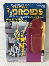 STAR WARS R2 D2 POP UP LIGHTSABER DROIDS CARDBCK W/ATTCH BUB KENNER VINTAGE 1985 picture