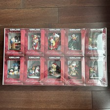 Kirkland Signature Collectible Gift Ornaments Set of 10 New Sealed-E-Rm picture