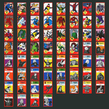 2024 Fleer Throwbacks 59-63 Marvel Edition Red Complete Set 60 Cards Spider-Man picture