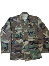 BDU Shirt/Coat Medium Long Cold Weather Winter Woodland, Great for Outdoors picture