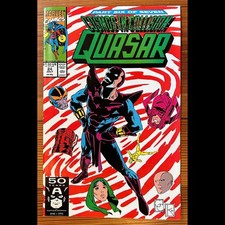 Quasar #24 by Greg Capullo, Infinity 1st Appearance 1991 Marvel Comics Excellent picture