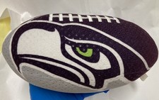 NFL / TY SEATTLE SEAHAWKS FOOTBALL PLUSH; About 11.5 “; PreOwnd & Good Cond picture