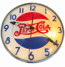 Vintage Pepsi-Cola Telechron 15