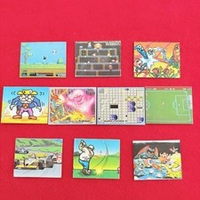 1985 Amada Famicom Menko Card Lot of 10 Duck Hunt Wild Gunman Nintendo Japan picture