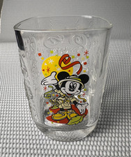Vintage 2000 McDonalds Disney World Millennium Celebration Glasses Set of 2 Lot picture