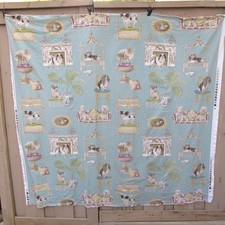 P Kaufmann Fabric Best in Show Dogs Puddle Blue 53