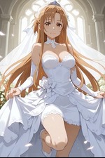 Asuna Sword Art Online Waifu Sticker picture