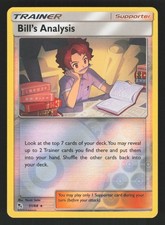 English LP Bill's Analysis 51/68 HIF Reverse Holofoil Pokemon Hidden Fates picture