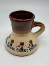 Vintage Dallas Texas No‑Spill Travel Mug – Wide Base Ceramic Souvenir picture