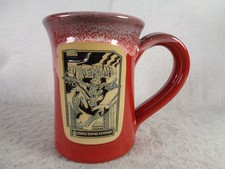 Bones Coffee Company Deneen Spiderman Mug Red Glaze Marvel Web-Slinger 2023 picture