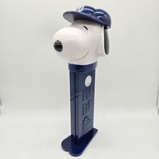 Detroit Tigers Snoopy Giant Pez Dispenser Peanuts Plays Music 2005 Vintage 2000s picture