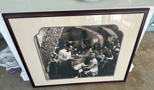vintage Casablanca  1942 photo mark Reuben gallery 24 x 36 framed w Certificate picture