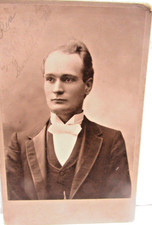 Antique Cabinet Photo of Reverend C. J. Ruhard Davenport Iowa by Brandlt?  ID