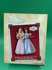 NOS 2004 Hallmark Keepsake Barbie As The Princess The Pauper Christmas Ornament picture