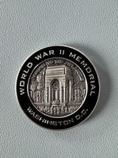 Challenge Coin The National World War II Memorial Washington DC FDR Quote picture