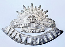 Antique Australian Rising Sun Sweetheart Brooch Two-Piece Construction picture