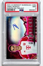 Jamal Musiala PSA 9 Auto 64/99 Bayern Munich Topps Midnight Bundesliga Twilight  picture