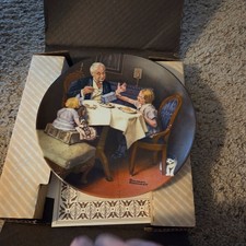 Norman Rockwell Plate Knowles Collection - 65 in total, list provided in pics picture