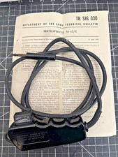 NOS Military M52A/U Carbon Microphone – Sonetronics – U.S. Issue picture