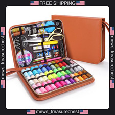 Sewing Kit for Adults with Heavy Duty Fabric Scissors and 150-Yard Thread picture
