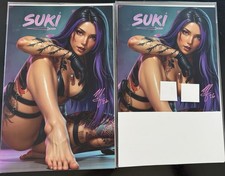 18+ adult comic books Hole In One Suki Cover C Nice/naughty Set Signed With Coa picture