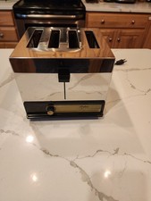 Vintage Toastmaster Astra 4-Slice Toaster D-126  Avacado Nice Condition Works picture